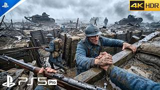 (PS5) Lone French Fighter on the WWI Front | Ultra Realistic Gameplay [4K60FPS] Battlefield 1
