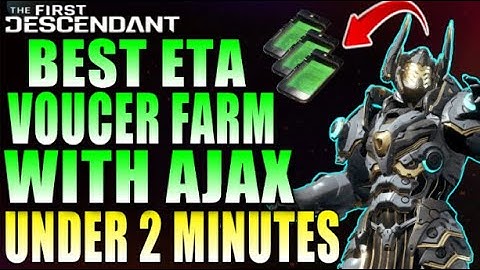 Best Ultimate Ajax Boss Build | Season 3.2 | The First Descendant