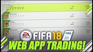 FIFA 18 Web App BEST Trading Method!! GET 10K IN LESS THAN 10 MINS screenshot 4