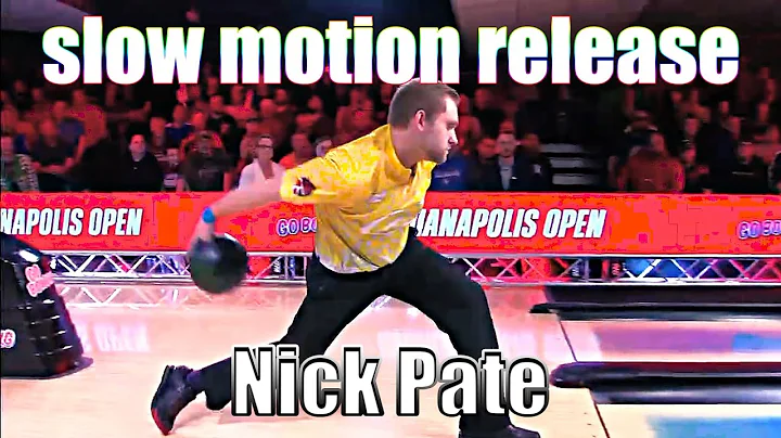 Nick Pate slow motion release - PBA Bowling