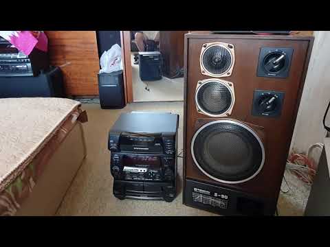 Сможет ли обычный музыкальный центр, Panasonic sa-ch74 раскачать колонки S-90?№443