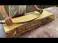 Ingenious Skills Woodworking Workers Always Creative | Beautiful Large Curved Furniture Design Ideas