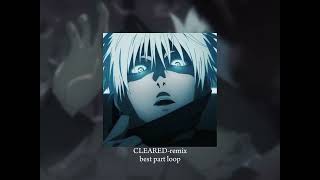 Lilithzplugz- CLEARED remix (tik tok best part loop) speed up Resimi