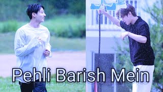 Pehli Barish Mein ~ Taekook || Hindi mix fmv (requested)