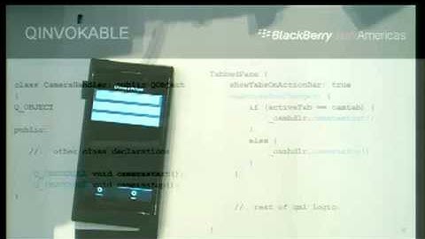 Introduction to the BlackBerry 10 NDK - Developing a Native BlackBerry 10 App from Start to Finish