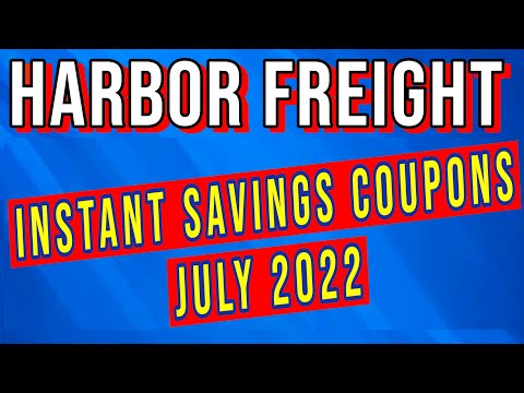 Harbor Freight Coupons July 2022 Instant Savings Coupons & Deals of the Week