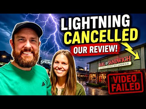 We headed to Disney Springs to film an honest food review at Earl of Sandwich, a popular quick service spot at Walt Disney World… but Florida weather had other plans!
What started as a normal restaurant review quickly turned into one of the craziest thunderstorms we’ve experienced at Disney Springs. The lightning and thunder were striking extremely close, the rain was about to start pouring, and we decided it was safest to stop filming and leave the area. Sometimes YouTube videos just don’t go as planned, and we wanted to show the real behind-the-scenes side of content creation in Florida!
Even though our Earl of Sandwich review was cut short, this video captures the wild summer weather at Disney Springs and what can happen during storm season in Central Florida. If you’ve ever visited Walt Disney World during the summer, you know these storms can appear FAST.
In this video:
⚡ Massive lightning and thunder at Disney Springs
🥪 Attempting an Earl of Sandwich food review
🌧️ Florida summer storm chaos
🎥 Behind the scenes of a failed YouTube video
🏰 Real life at Walt Disney World & Disney Springs
If you enjoy Disney food reviews, Central Florida adventures, restaurant reviews, and behind-the-scenes vlog content, make sure to subscribe for more videos from around Florida!
Stay tuned for another video coming soon. Thanks so much for watching! God Bless!!!
Tember’s Channel: https://youtube.com/@thetemlife?si=VimYOxN7ZiGB47uI
Website: https://www.thealtemlife.com/
Support: https://www.thealtemlife.com/support
Facebook: https://www.facebook.com/thealtemlife
Instagram: https://www.instagram.com/thealtemlife/
Tember's Instagram: https://www.instagram.com/the.tem.life/
Alex's Instagram: https://www.instagram.com/the.al.life/
Merchandise: https://www.thealtemlife.com/store
TikTok: https://www.tiktok.com/@thealtemlife?is_from_webapp=1&sender_device=pc
#rain #storm #thunder #thunderstorm #lightning #weather