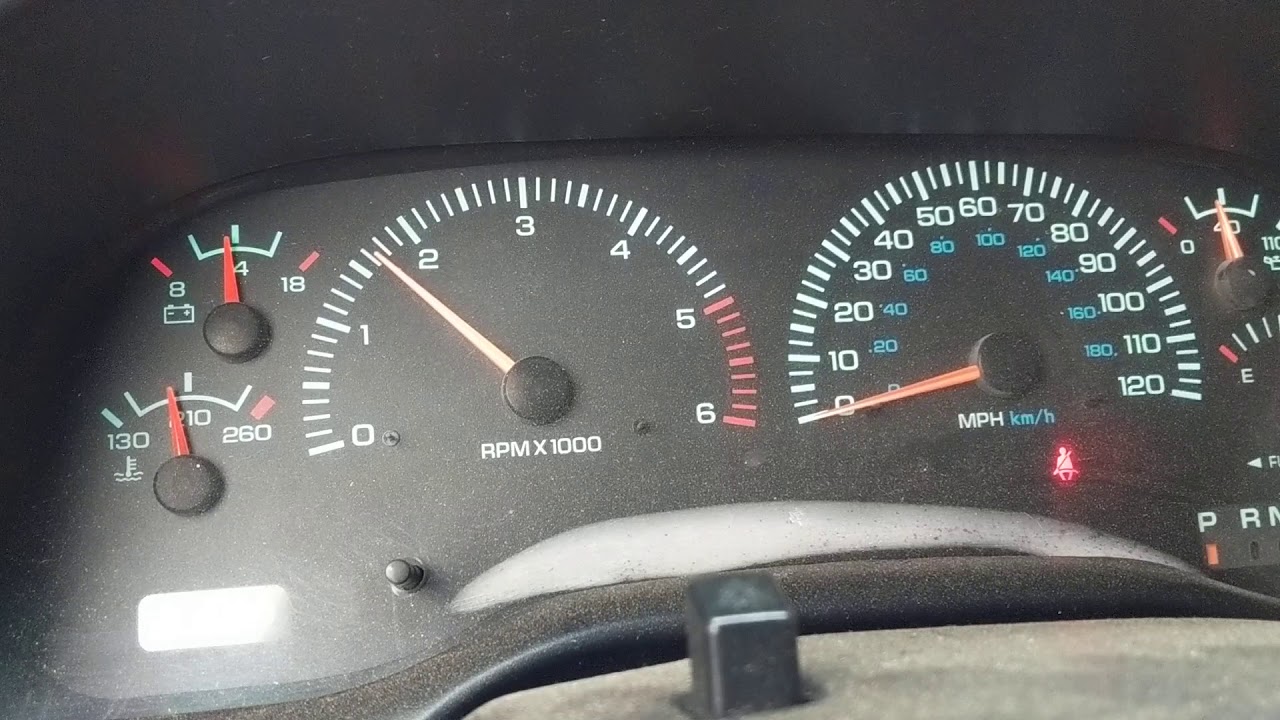 2001 Ram 1500 5.9 tachometer stalling bucking jumping pt 2 YouTube