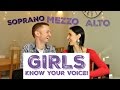 Female Voice Classification - Are you a SOPRANO, MEZZO or ALTO singer?