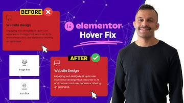 Elementor - Change Text or Background Color When Hovering Over Parent Container