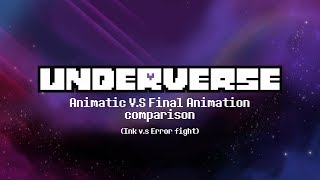 [Underverse 0.4] Animatic V.s Final Version Comparison