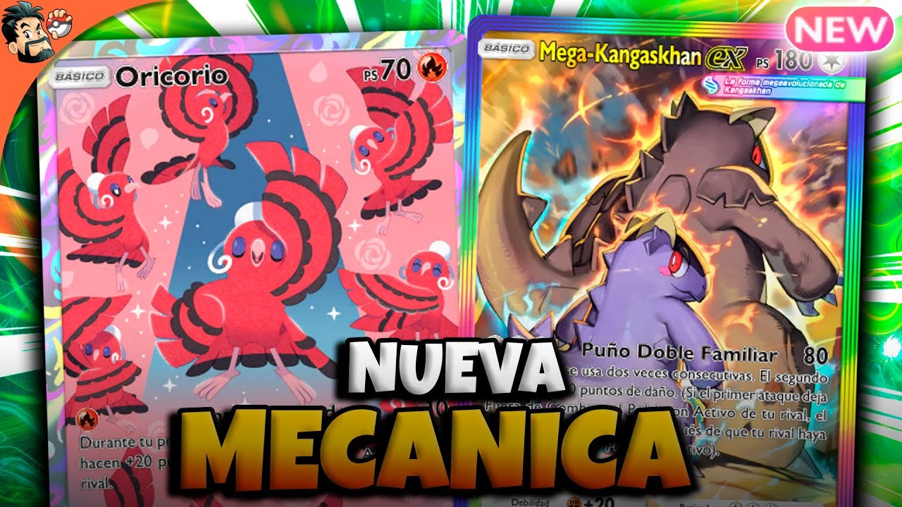 La nueva mecanica de Mega Kangaskhan EX en Pokémon TCG Pocket - YouTube