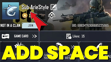 HOW TO ADD SPACE IN YOUR COD MOBILE USERNAME 2023