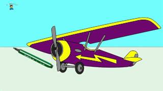 Das Malbuch - Flugzeug - Spiel mit tollem Zeichentrickfilm! screenshot 1