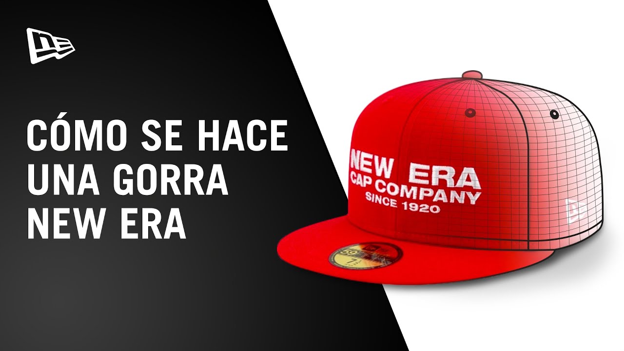 Cómo se una gorra New Era ➡️ De la fábrica tu cabeza YouTube