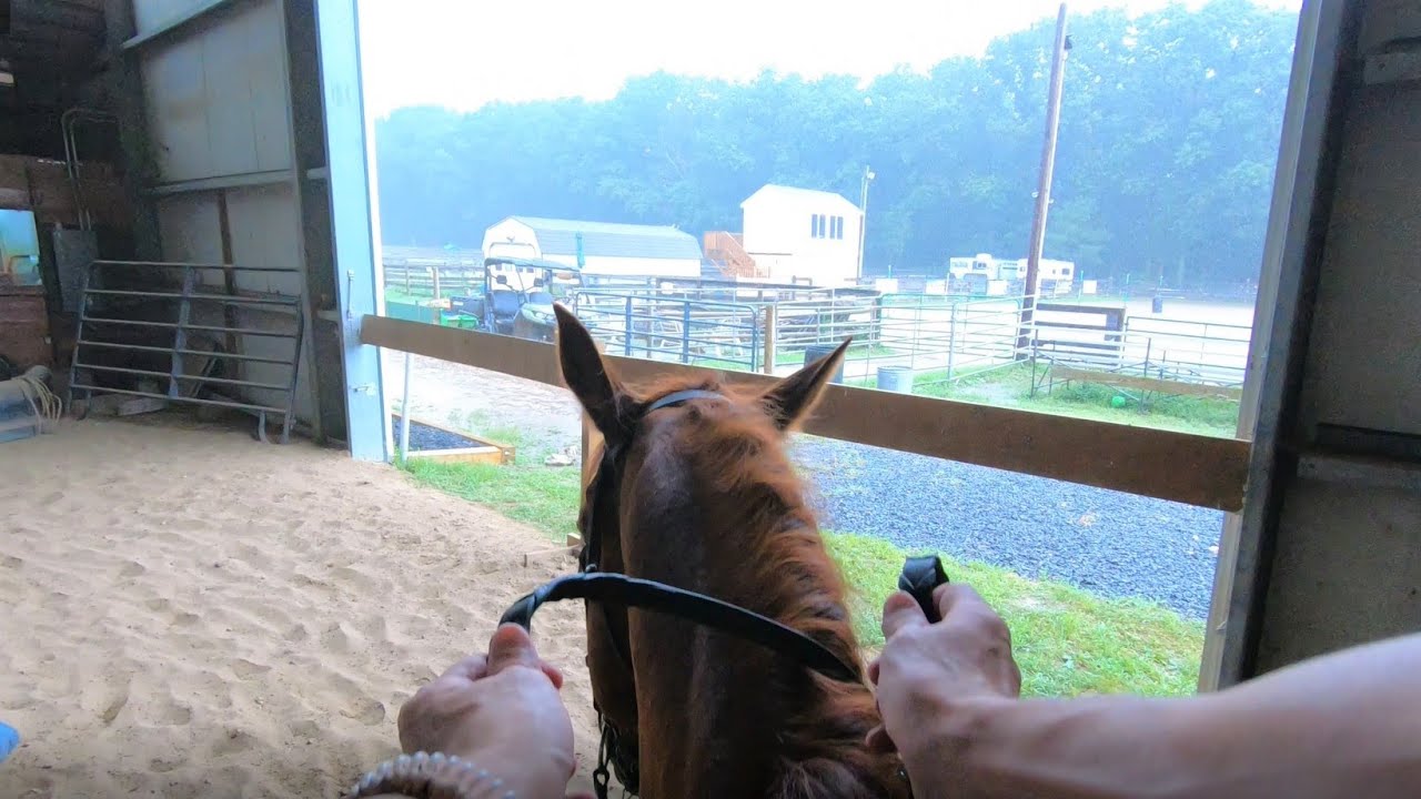 GOPRO HORSEBACK RIDING LESSON 4 AT KROWICKI'S TOUCH OF MAGIC STABLES (NEW EGYPT, NJ) YouTube