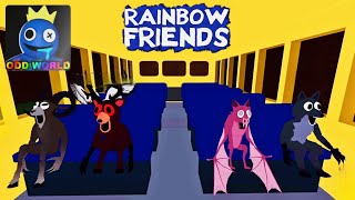 Playing As Deer Owl Ram Bat And Wolf In Rainbow Friends 2 Full Gameplay