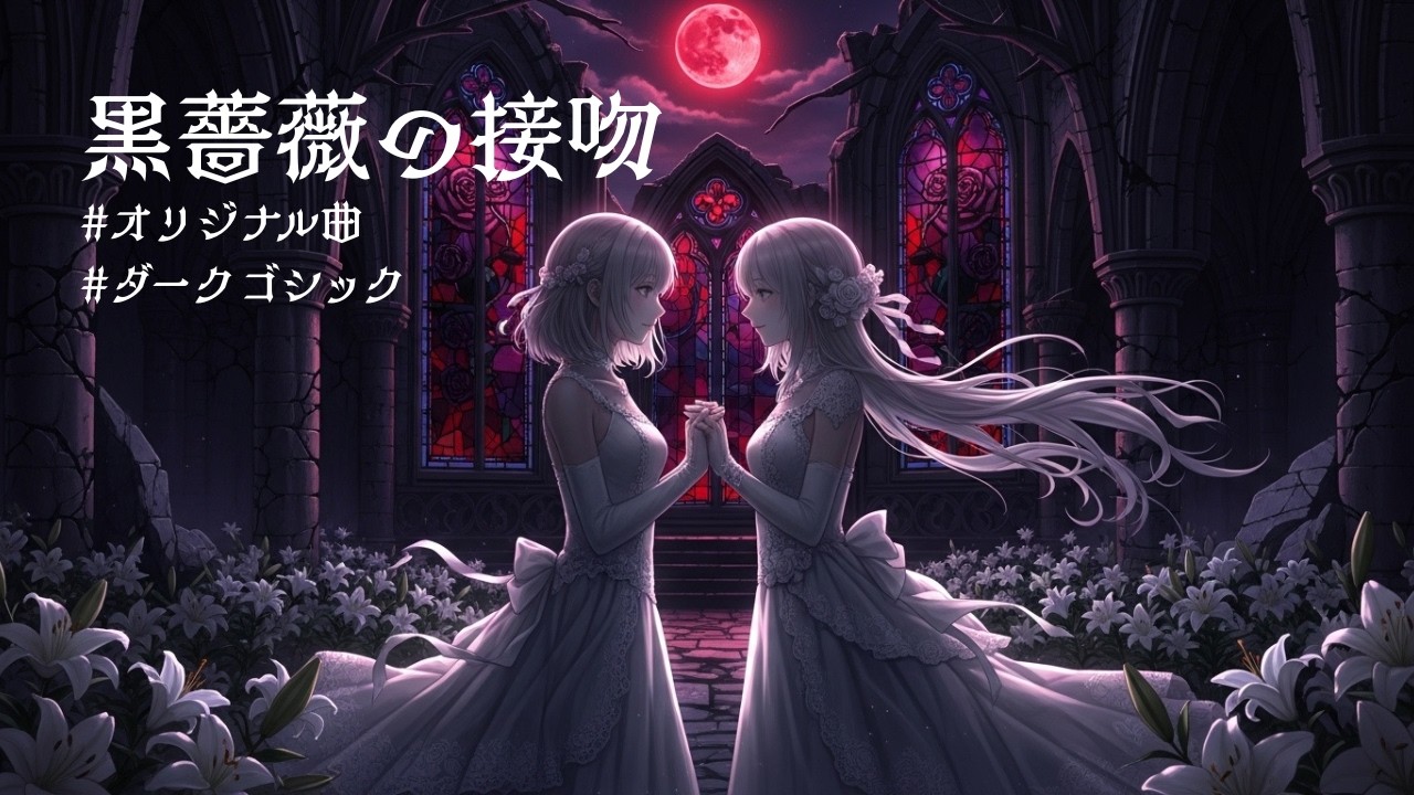 【ダーク×ゴシック】黒薔薇の接吻【オリジナル曲】