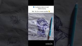 Uraraka sketch 😕 #Uraraka #MyHeroAcademia #AnimeDrawing #Drawingn #Uravity #HowToDraw #AnimeArt #MHA