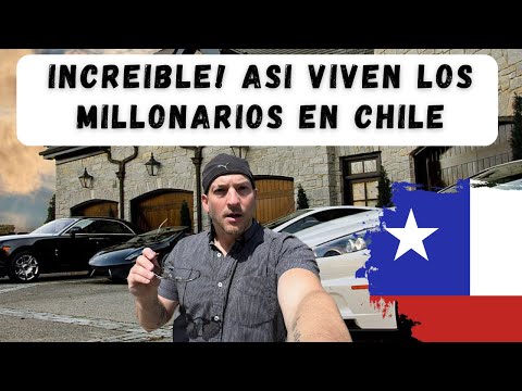 IMPRESIONANTE! Asi VIVEN los MILLONARIOS en CHILE  🇨🇱 : LA DEHESA