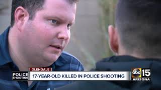Glendale police respond to illegal party; Man fatally shot