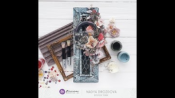 Reverse canvas tutorial by Nadya Drozdova