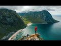 Lofoten islands norway  cinematic