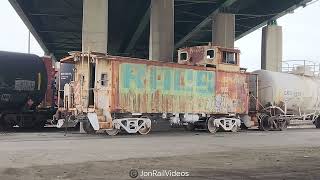 6825 Pre Railroad Police Caboose 01482 At Up Mead Yard-3