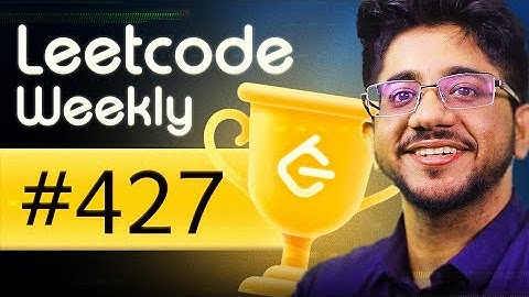 LIVE Leetcode Weekly 427 + Biweekly 145 + Profile Review | Community Classes