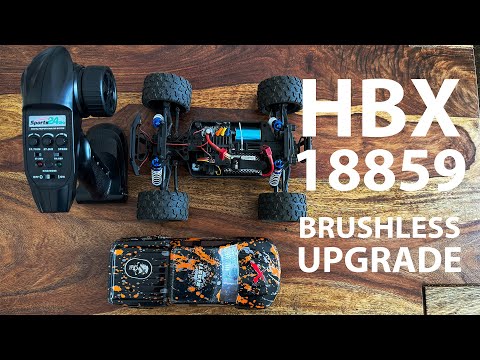 Haiboxing HBX 18859 upgrade part 2: Brushless conversion on a