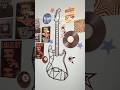 🎸Guitar Wall Decor from just newspaper 🗞️ 😯 #diy #roomdecor