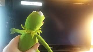 Kermit watches the THX Tex logo