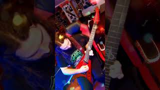 Melodic Shred Metal Solo Electric Guitar Improvised Backing Track 7 String Solar V