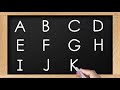 Writing abc alphabet for kids  how to write letters for children