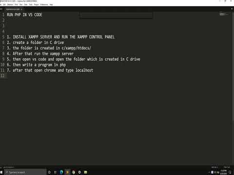 RUN PHP CODE IN VS CODE Console | PHP | VS Code | # Vs Code