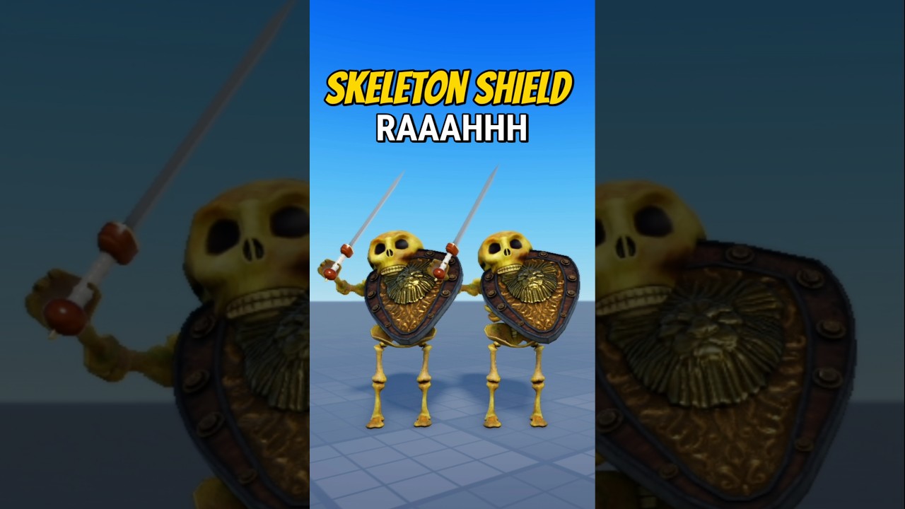 EMOTES SKELETON SHIELD MEME Di Roblox 