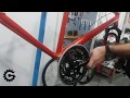 Bicycle assembly 04 - BB and cranks installation [0019]