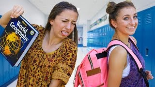 Reality of the 1st Day of School | Brooklyn and Bailey