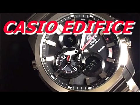 CASIO EDIFICE カシオ腕時計エディフィス モバイルリンク機能搭載 ECB 