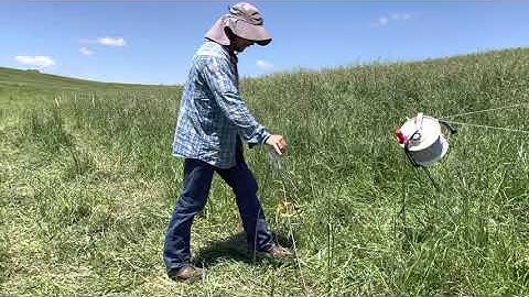 Temporary Corner For Rotational Grazing