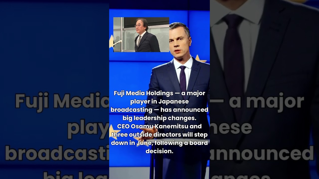 Fuji Media CEO and Outside Directors to Resign as Governance Reform De