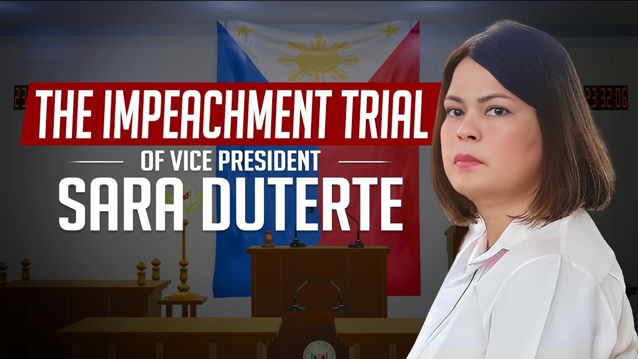 Day 25: Impeachment trial of Vice President Sara Duterte