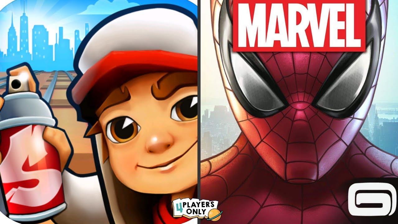 Subway Surfers 🏄‍♀️ First time in EDINBURGH! VS 🕷️MARVEL Spider-Man Unlimited