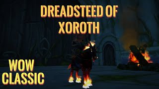 WoW Classic/Dreadsteed of Xoroth Warlock quest in Dire Maul