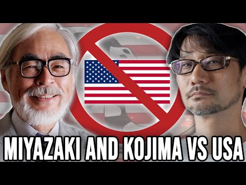 The Leftist Politics of Hideo Kojima and Hayao Miyazaki and Why They DONT Like America