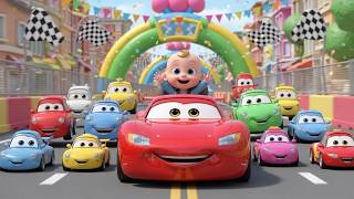 Wroom Wroom Red Car 🚗❤️💨 | Fun Red Car Song for Kids | Baby & Preschool Learning Video screenshot 2