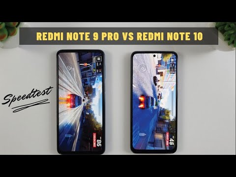 Xiaomi Redmi Note 10 vs Redmi Note 9 Pro  Snapdragon 678 vs Snapdragon 720G Speedtest Comparison