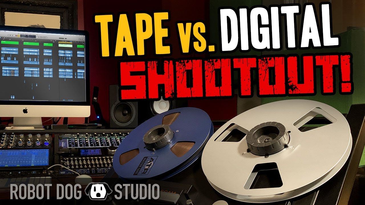 Tape vs Digital Recording Shootout - Analog Reel to Reel Audio