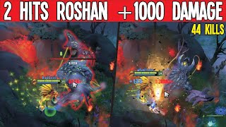 2 Hits Roshan - 50 Armor Bristleback By Goodwin 44 Kills | Dota 2 Gameplay
