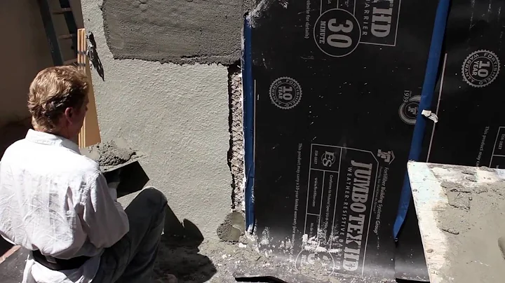Learn to apply or spread stucco patching fast and ...